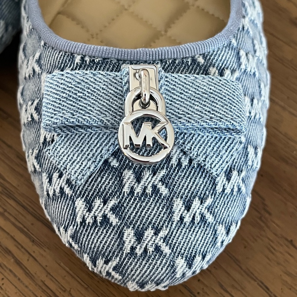 Michael Kors Denim Ballet Shoes